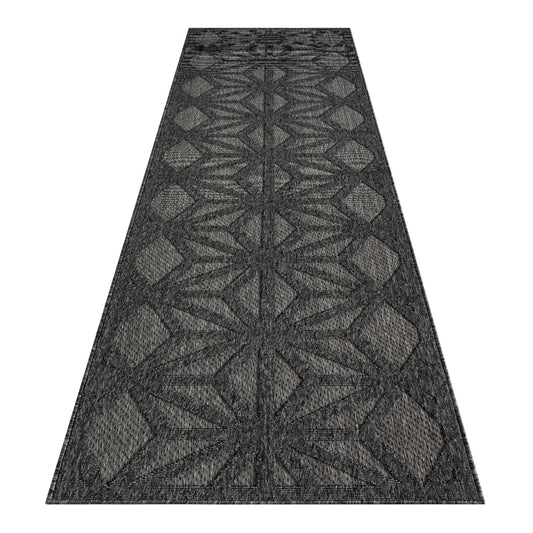 Havana 352 Dark Grey Hallway Runner