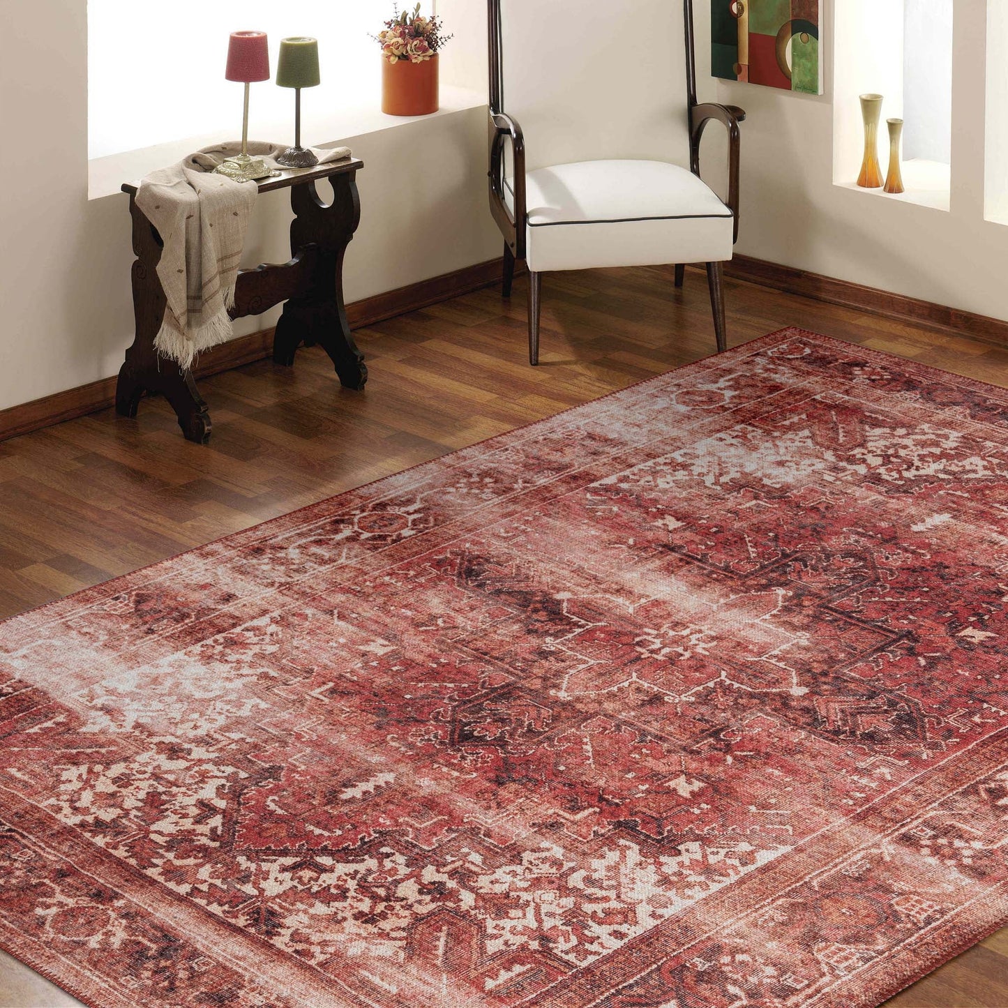 Hyde 245 Rust Rectangle Rug