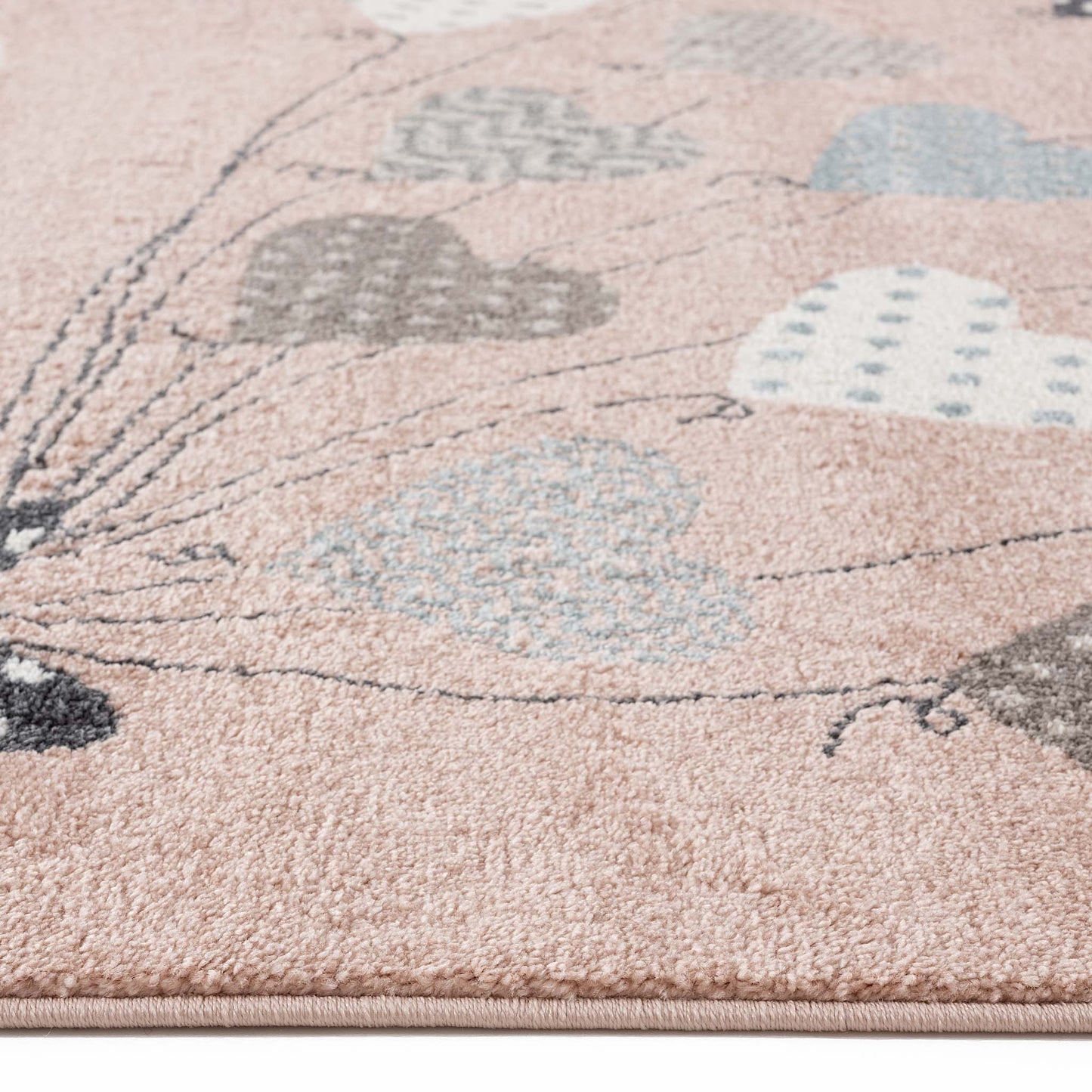 Kidszoo 19 Pink Rectangle Rug