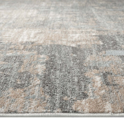 Lotus 2617 Light Grey Hallway Runner