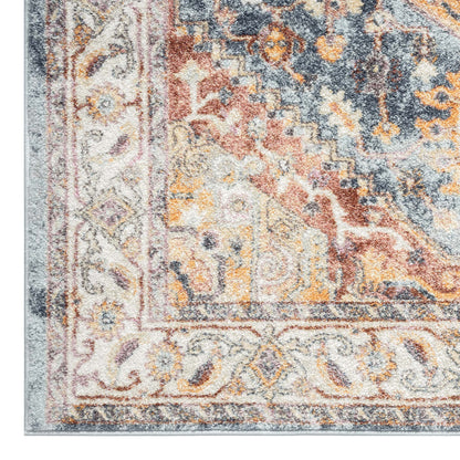 Luna 7401 Light Blue Rectangle Rug