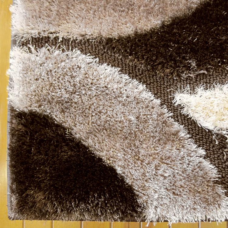 Deliciae Shaggy 5328 Brown Rectangle Rug