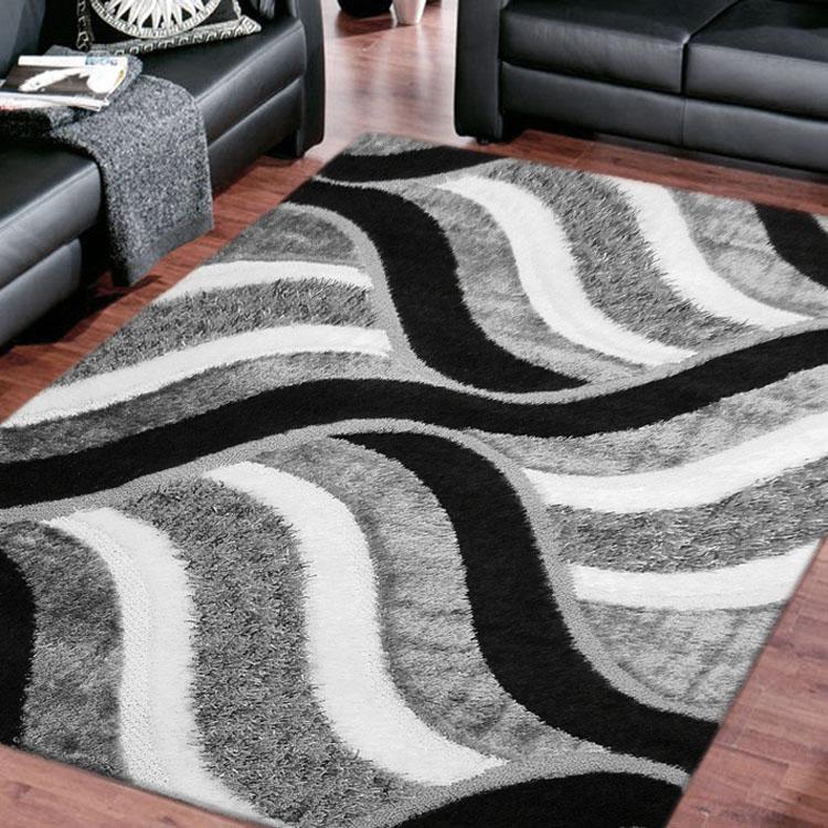 Deliciae Shaggy 5328 Grey Rectangle Rug