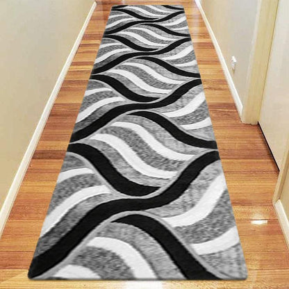 Deliciae Shaggy 5328 Grey Hallway Runner