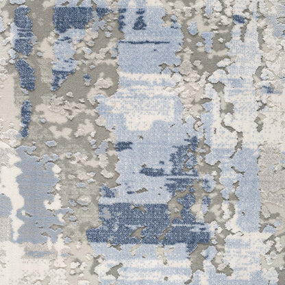 Maxim 8534 Blue Rectangle Rug