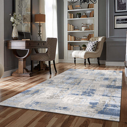 Maxim 8534 Blue Rectangle Rug