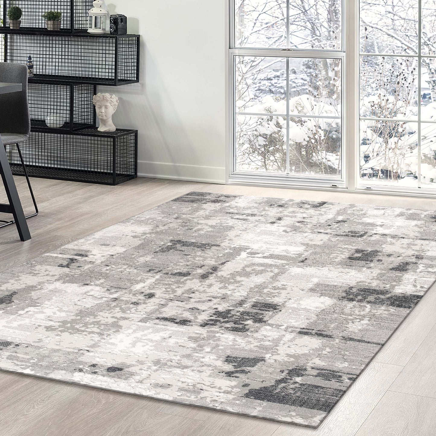 Maxim 8534 Grey Rectangle Rug