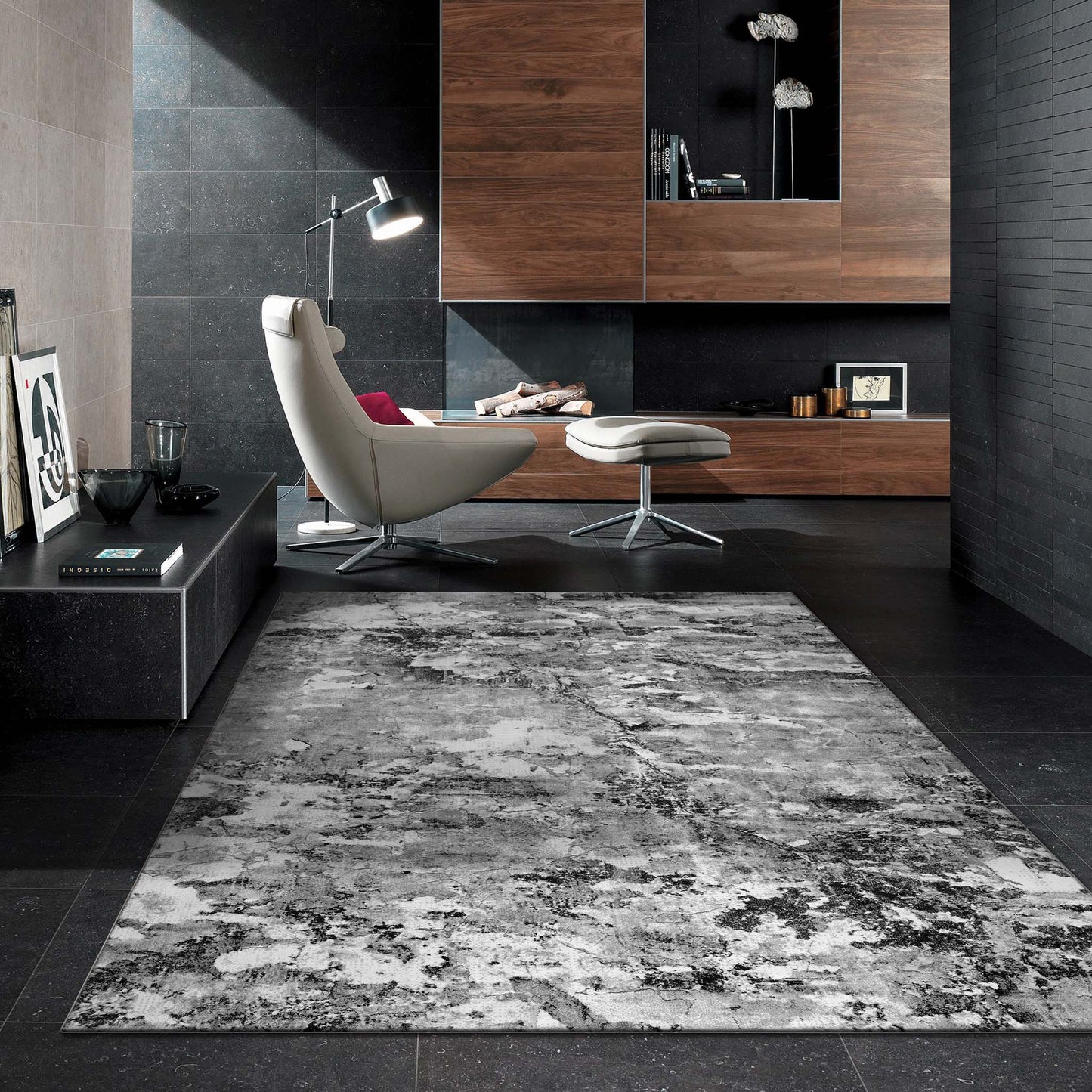 Maxim 8605 Grey Rectangle Rug