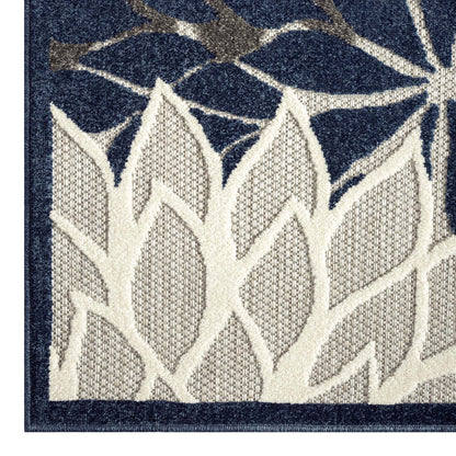 Monaco 1210 Blue Rectangle Rug