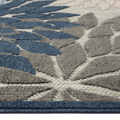 Monaco 1210 Blue Rectangle Rug