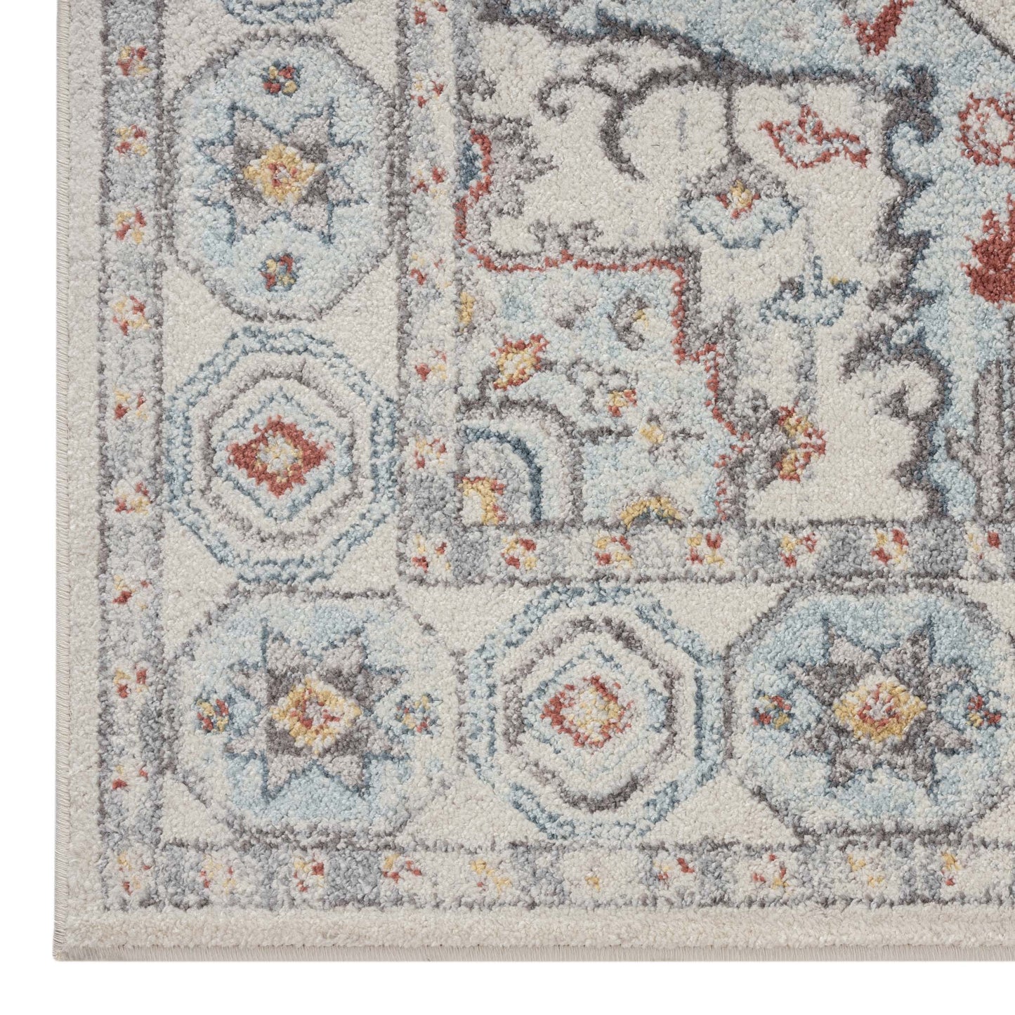 Newport 7260 Blue Rectangle Rug