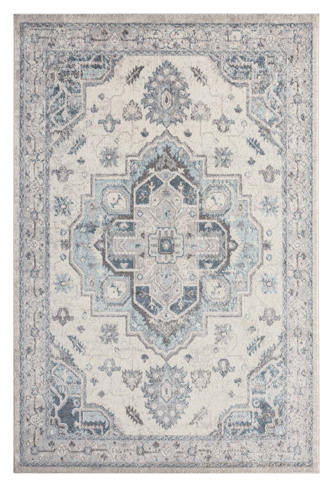 Newport 8478 Blue Rectangle Rug