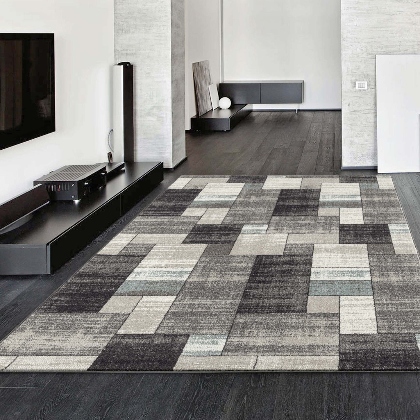 Odessa 3163 Grey Rectangle Rug