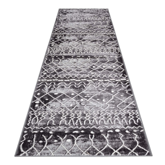 Opera 2825 Dark Grey Hallway Runner