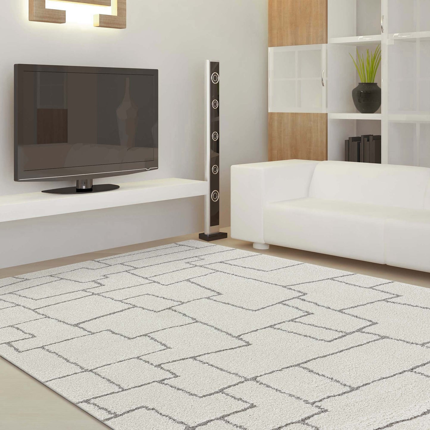 Orlando 338 Cream Rectangle Rug