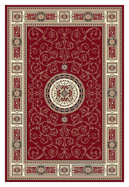 Palace 7647 Red Rectangle Rug