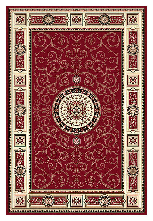 Palace 7647 Red Rectangle Rug