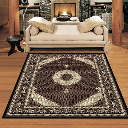 Palace 7650 Black Rectangle Rug