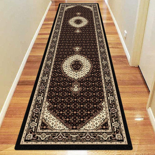 Palace 7650 Black Hallway Runner