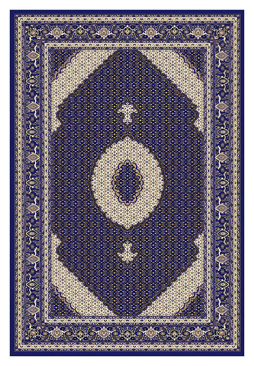 Palace 7650 Dark Blue Rectangle Rug