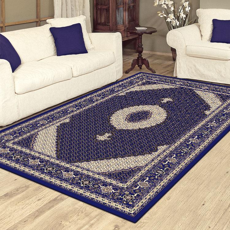 Palace 7650 Dark Blue Rectangle Rug