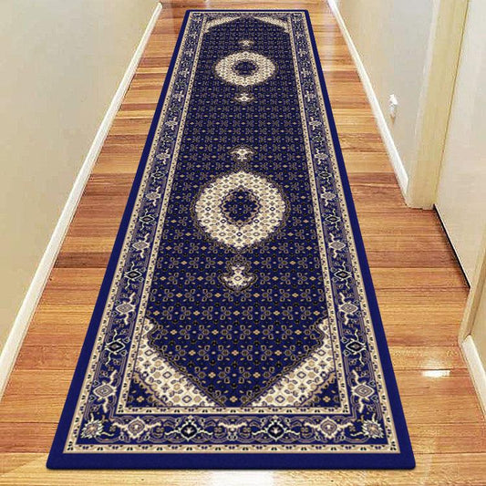 Palace 7650 Dark Blue Hallway Runner