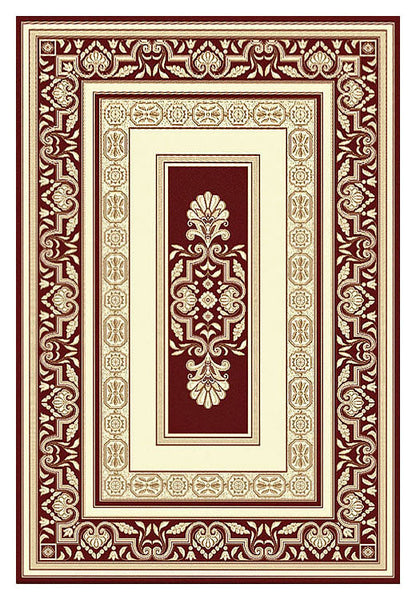 Palace 7652 Red Rug Rectangle Rug