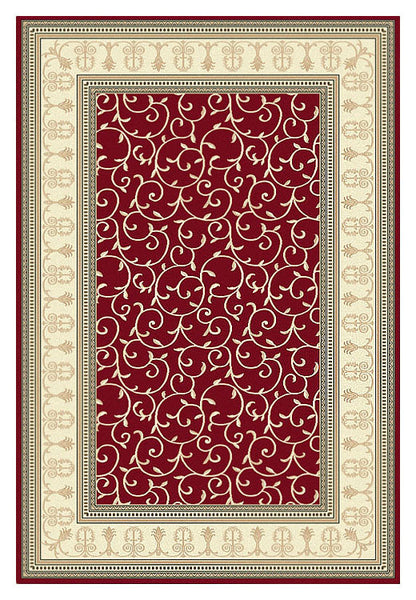 Palace 7653 Red Rectangle Rug