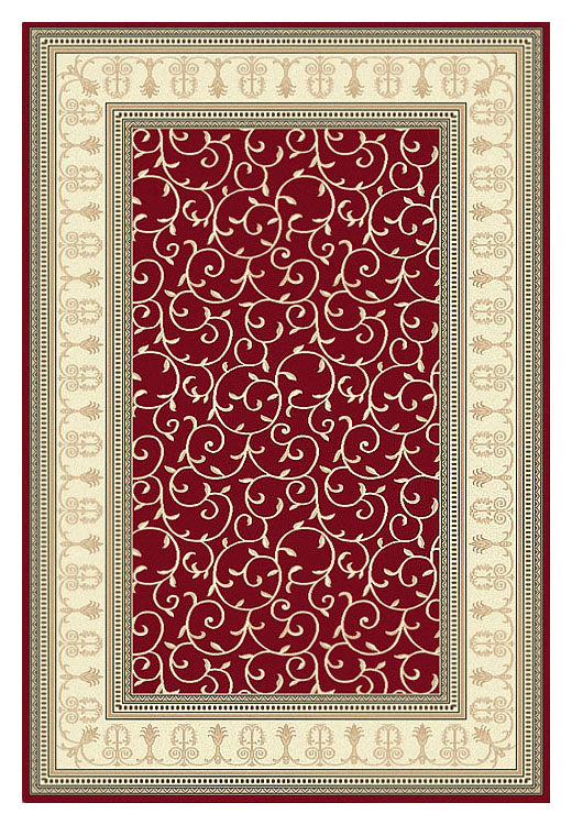 Palace 7653 Red Rectangle Rug