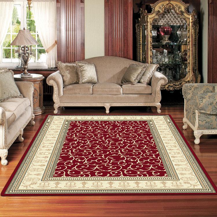 Palace 7653 Red Rectangle Rug