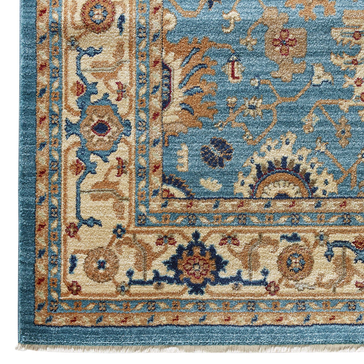 Persian 1260 Blue Hallway Runner