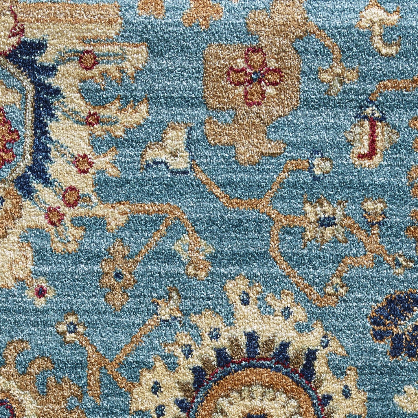 Persian 1260 Blue Hallway Runner