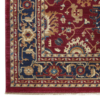 Persian 1260 Red Hallway Runner