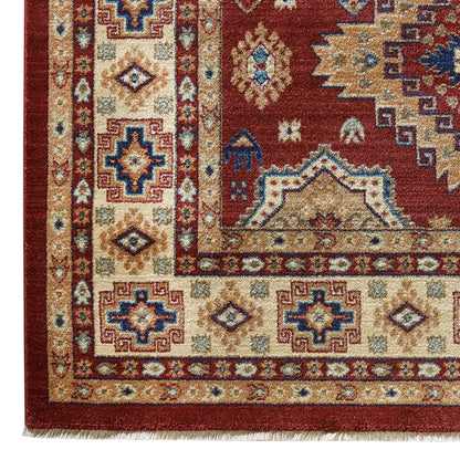 Persian 1267 Red Hallway Runner