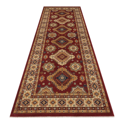 Persian 1267 Red Hallway Runner