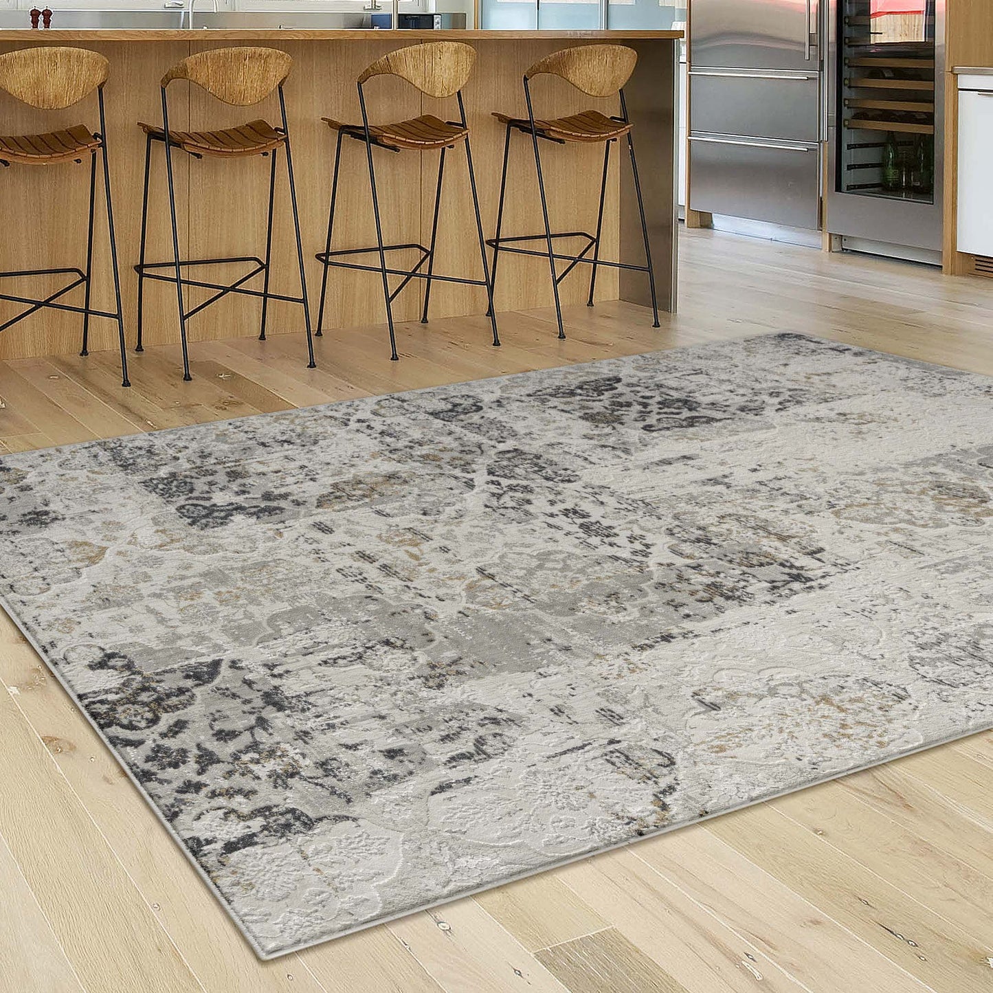 Portland 14 Grey Rectangle Rug