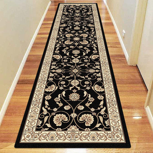 Royal 8001 Black Hallway Runner