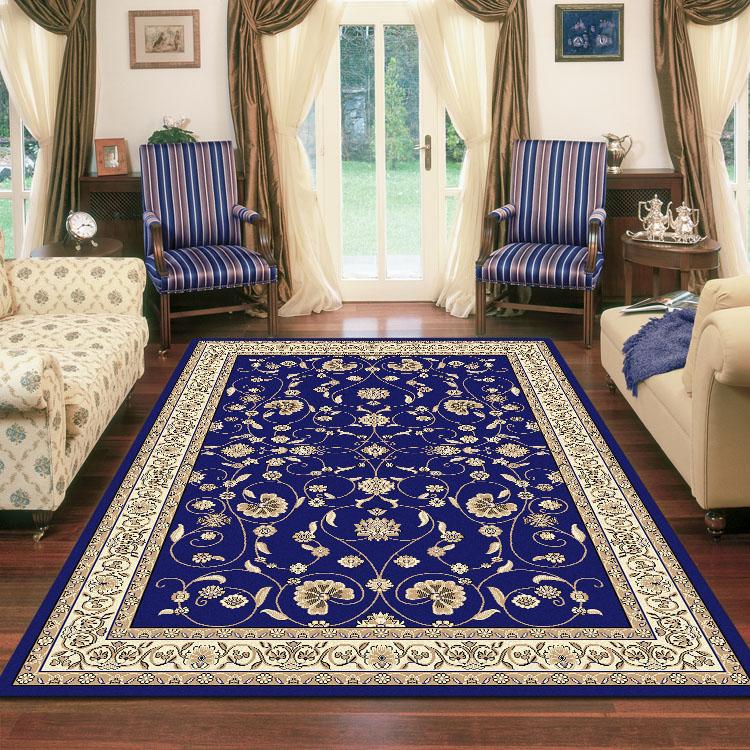 Regal 8001 Dark Blue Rectangle Rug