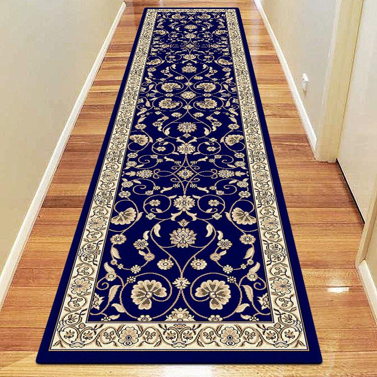 Regal 8001 Dark Blue Hallway Runner