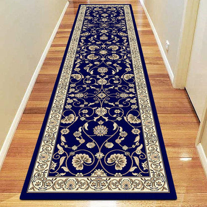 Regal 8001 Dark Blue Hallway Runner