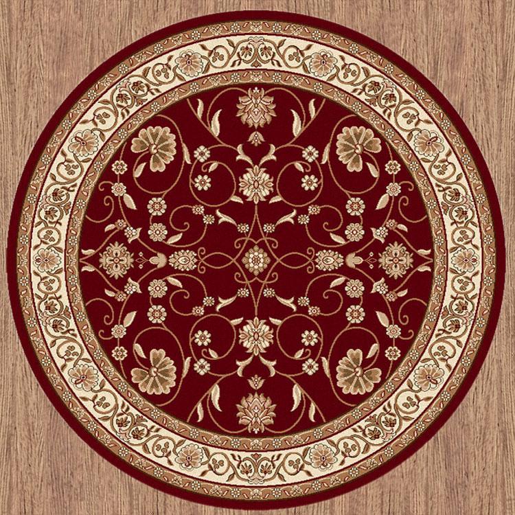 Royal 8001 Red Round Rug