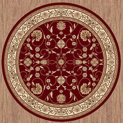 Royal 8001 Red Round Rug