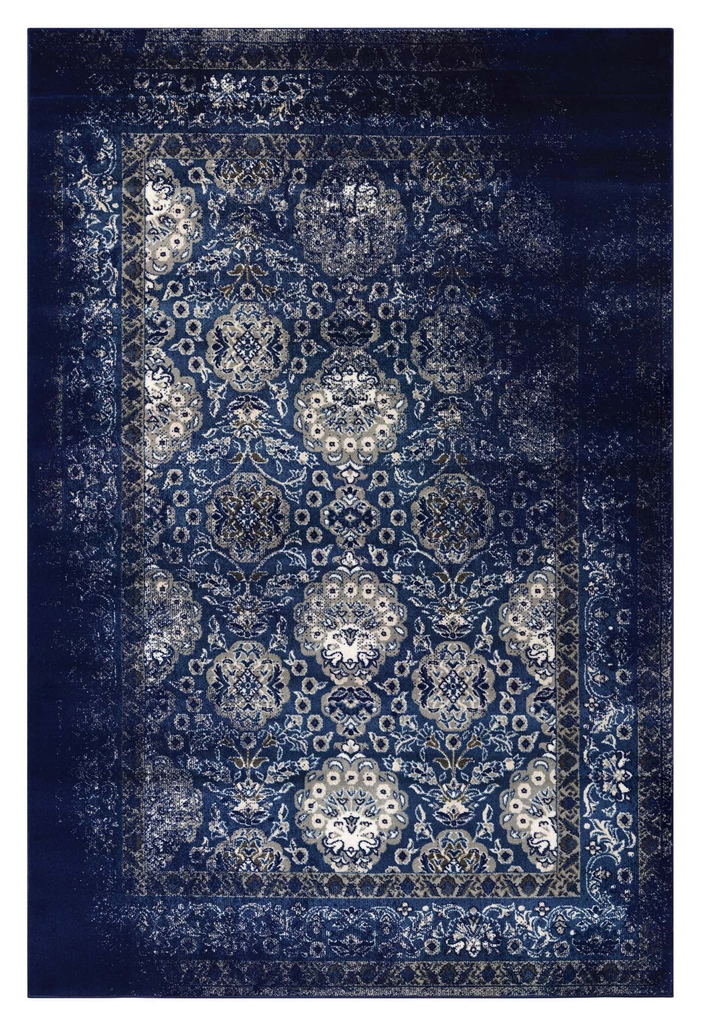 Sahara 100 Navy Rectangle Rug