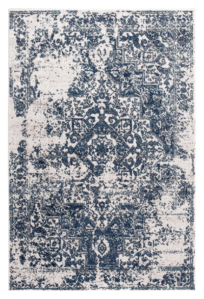 Sahara 4 Blue Rectangle Rug