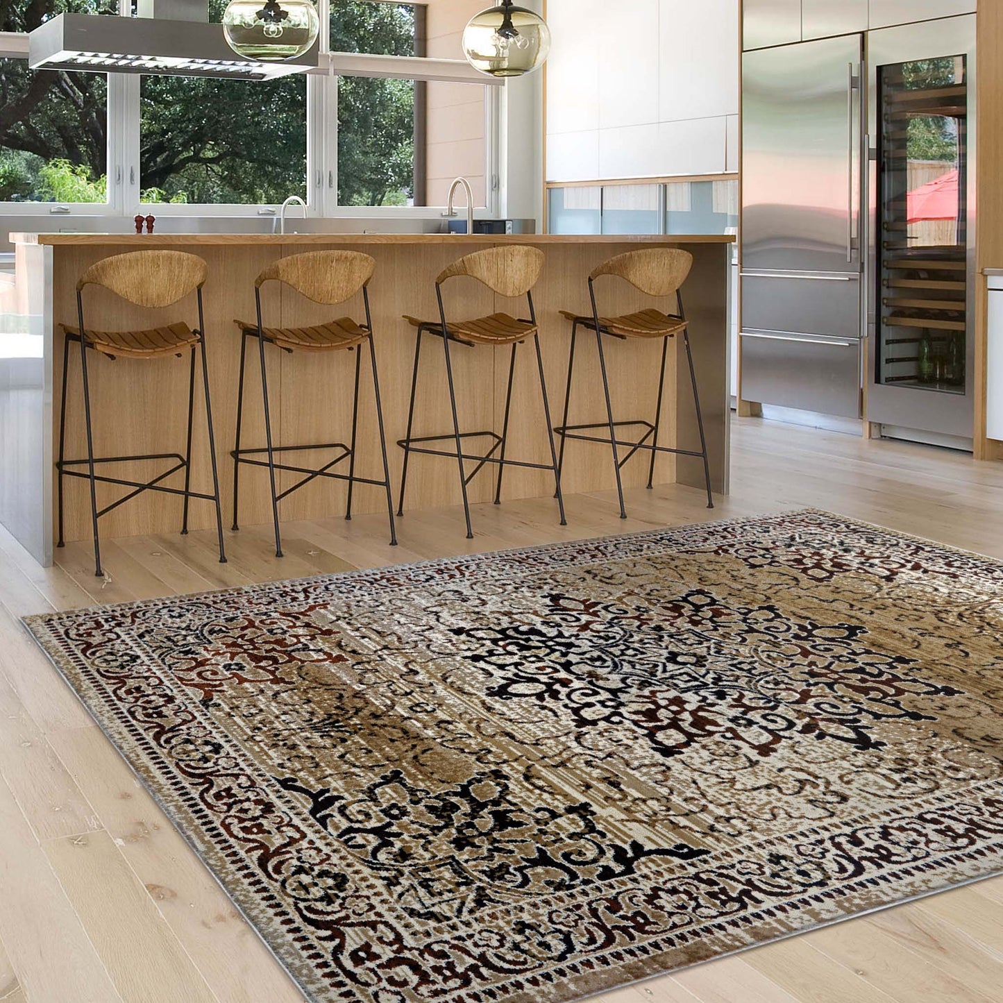 Sahara 892 Beige Rectangle Rug