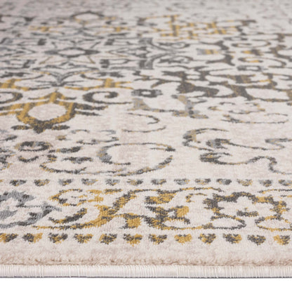 Sahara 892 Gold Round Rug