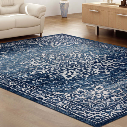 Sahara 892 Navy Rectangle Rug