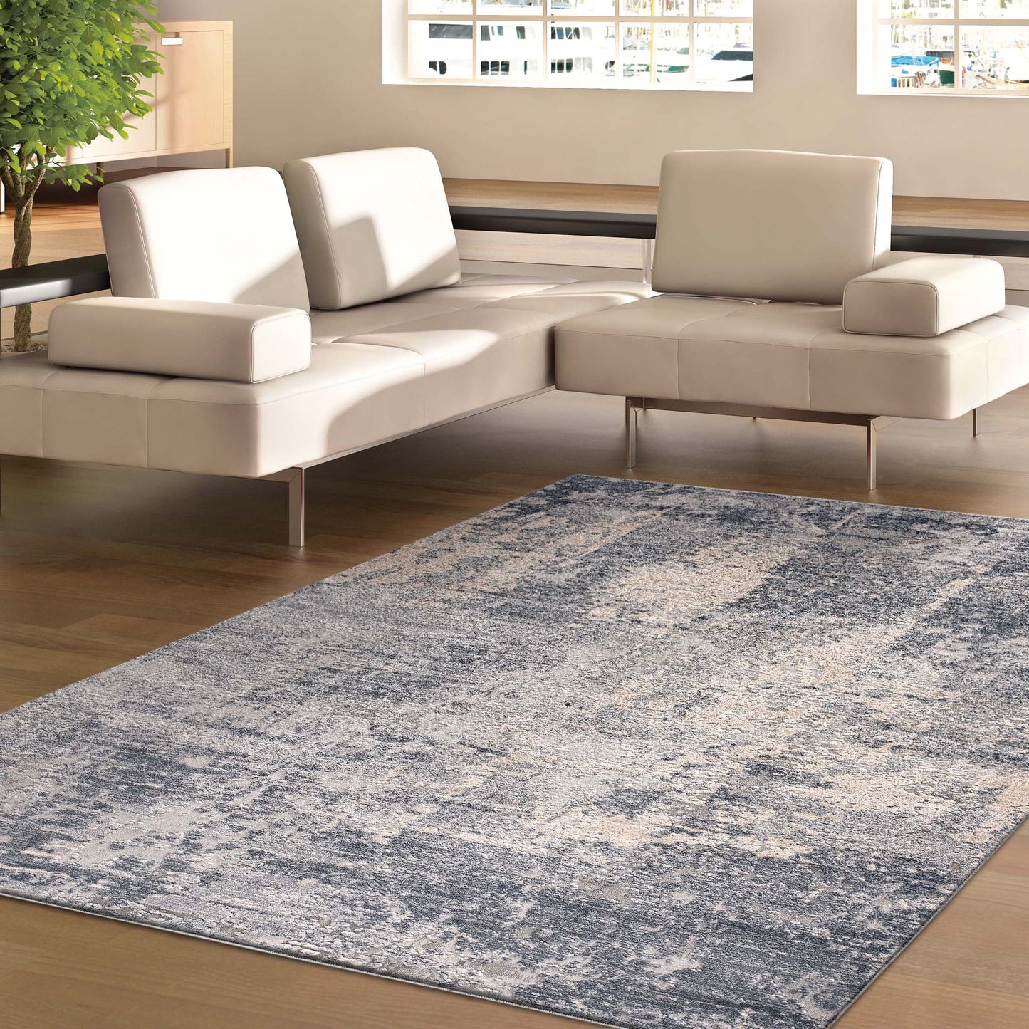 Siena 343 Smoke Rectangle Rug