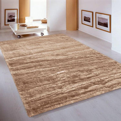 Soft Shaggy 1001 Cappuccino Rectangle Rug