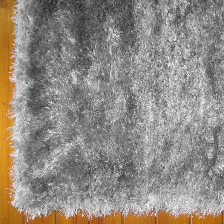 Soft Shaggy 1001 Light Grey Rectangle Rug